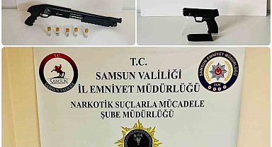 Uyuşturucu ve silah ele geçti: 1 gözaltı