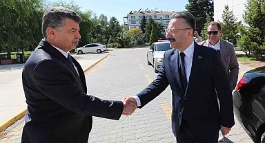Vali Aksoy'dan İl Emniyet Müdürlüğüne ziyaret