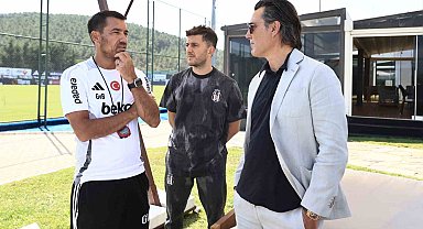Vincenzo Montella'dan Beşiktaş'a ziyaret