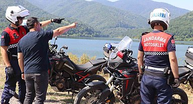 Yalova'da jandarmadan orman yangınlarına karşı denetimler