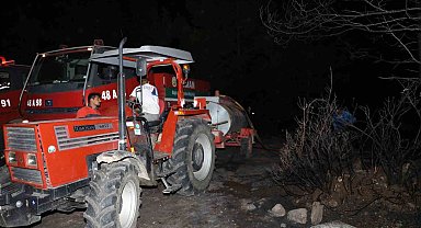 Yangına ilk müdahale tankerleri orman yangınlarında etkili oldu