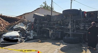 Yangına müdahaleye giden orman arazözü kazaya karıştı: 3 kişi yaralandı
