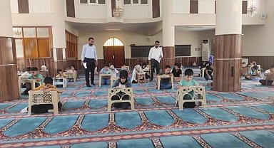 Yaz Kur'an kursu öğrencilerine yönelik ödüllü bilgi yarışması