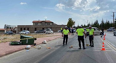 Yol kenarında dilencilik yaptığı iddia edilen kadına hafif ticari araç çarptı