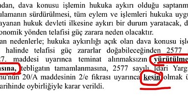 Yozgat İdare Mahkemesi S Plaka ihale davasında servis şoförünü haklı buldu