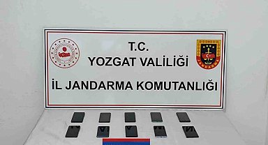 Yozgat'ta 300 bin lira değerinde kaçak cep telefonu ele geçirildi