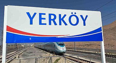 Yozgat'taki Yerköy YHT istasyonu hizmet vermeye başladı