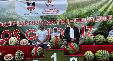 14. Diyarbakır Karpuz Festivali'nde ilk üçe girenlere para ödülü