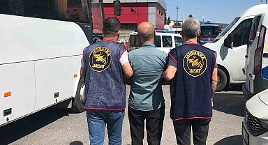 25 yıl hapis cezası ile aranan kasten öldürme zanlısı JASAT'a yakalandı