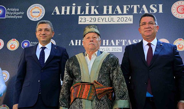 37. Ahilik Haftası Antalya'da kutlandı