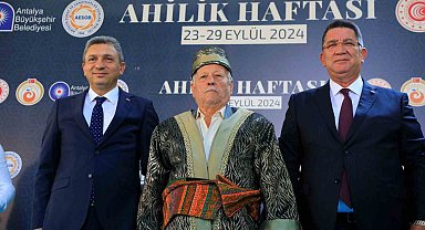 37. Ahilik Haftası Antalya'da kutlandı
