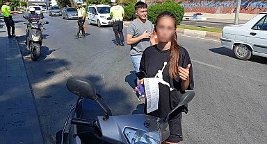 'Ehliyetimi yeni aldım, sisteme düşmemiş' diyen genç kız cezadan kurtulamadı
