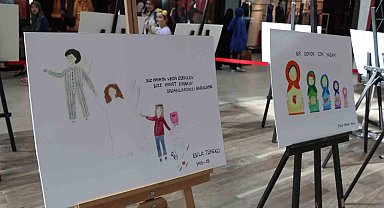 5,5 yıl boyunca kalp beklerken bu resimleri çizmiş