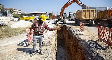 76 kilometrelik kanalizasyon şebeke hattının 21 kilometrelik bölüm tamamlandı