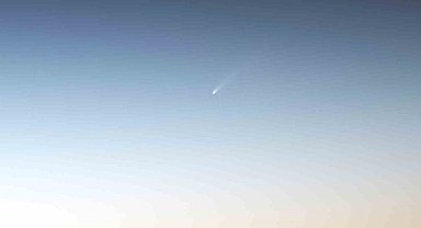 80 bin yılda bir görülen kuyruklu yıldızı gökyüzünde görüntülediler