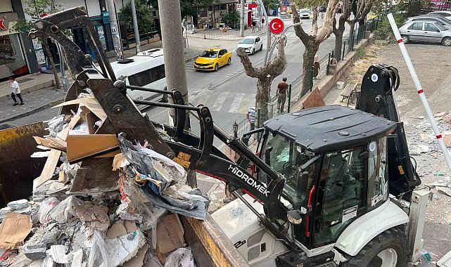 9 ayda 9 bin 884 ton moloz atık toplandı