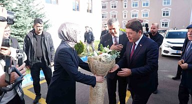 Adalet Bakanı Yılmaz Tunç Erzurum'da