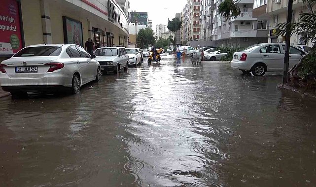 Adana'yı 'süper hücre' vurdu