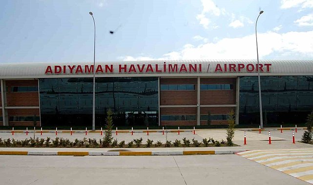Adıyaman'da Ağustos Nisan ayında 34 bin 197 kişi uçak yolculuğunu tercih etti