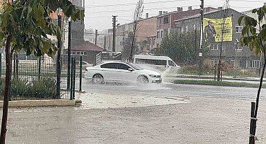 AFAD uyarmıştı: Tekirdağ Kapaklı'da sağanak yağış etkili oldu