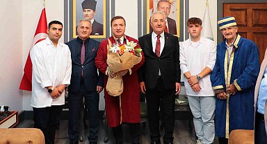 Ahilerden Vali Aydoğdu'ya ziyaret
