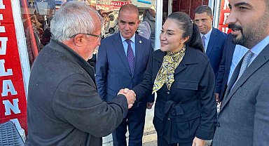 AK Parti Ağrı Milletvekili Kilerci, Taşlıçay ve Diyadin'de ziyaretlerde bulundu