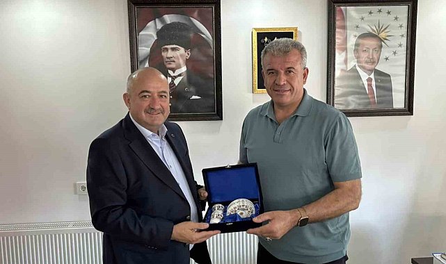 AK Partili Gider, Başkan Elbi'yi ziyaret etti