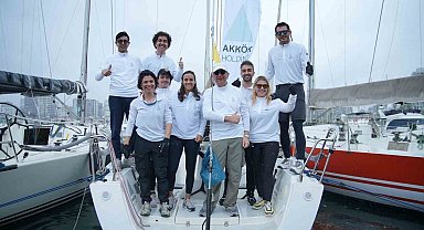 Akkök Holding Yelken Takımı, İlk TAYK Trofesi'nde 2'nci oldu