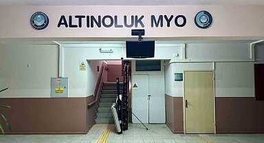 Altınoluk MYO'da hurdaları yenileme ile büyük tasarruf