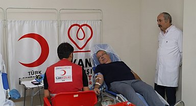 Amasya Üniversitesi'nin kan bağışı hedefi altın madalya