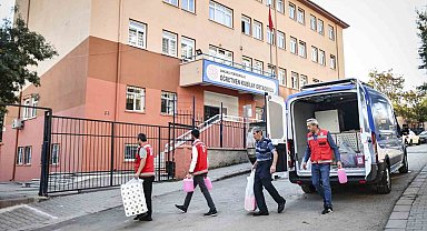 Ankara Büyükşehir Belediyesinden okullara temizlik malzemesi desteği