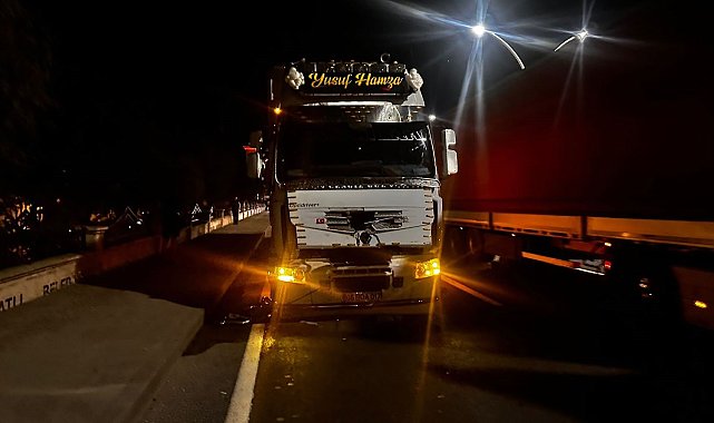Ankara'da tırın çarptığı motokurye hayatını kaybetti