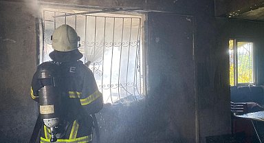 Antakya'da ev yangını