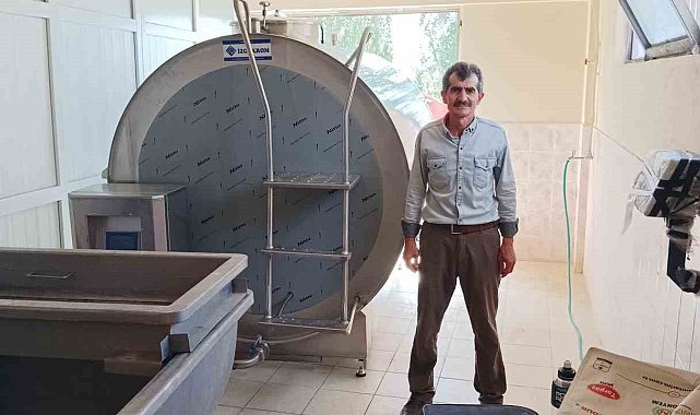 Antalya Büyükşehir Belediyesi'nin süt tankı destekleri sürüyor