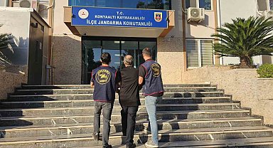 Antalya'da 31 yıl 8 ay hapis cezasıyla aranan şahıs yakalandı
