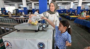 Antalya'da pazarlarda hassas terazi dönemi