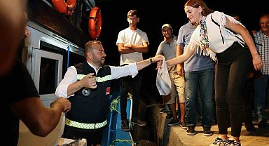 Arnavutköy'de yeni sezon, palamut bolluğuyla başladı