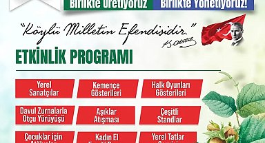 Atakum Belediyesi'nden 1. Fındık Festivali