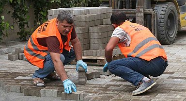 Atakum'da 1 milyon 850 bin adet taş üretildi