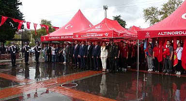 Atatürk'ün Ordu'ya gelişinin 100'üncü yıl dönümü kutlandı
