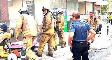 Avcılar'da düğün salonundaki elektrikli semaverden çıkan yangın paniğe neden oldu