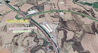 Aydın - Denizli Otoyolunun Kumkısık geliş güzergahı 2 ay trafiğe kapatılacak