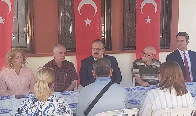 Aydın Valisi Canbolat, Ayşenur'un ata evinde taziye ziyaretinde bulundu