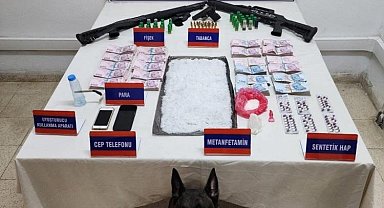 Aydın'da 2 kilogram uyuşturucu madde ele geçirildi