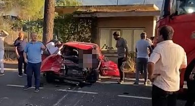 Aydın'da trafik kazası: 1 ölü