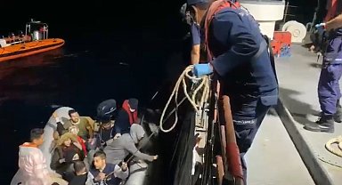 Ayvacık açıklarında 19 kaçak göçmen yakalandı