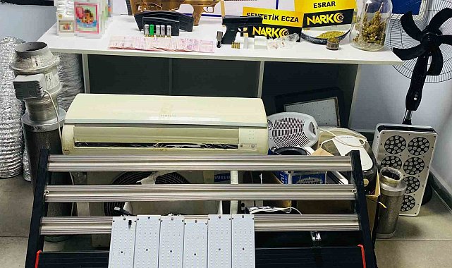 Ayvalık'ta narkotik operasyonu 2 gözaltı
