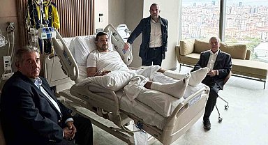 Aziz Yıldırım'dan, Serhat Akın'a geçmiş olsun ziyareti