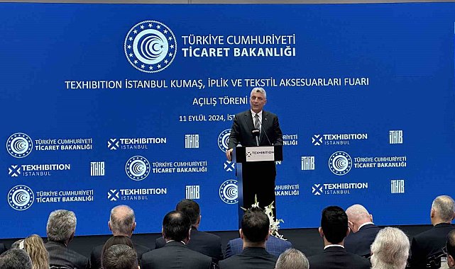 Bakan Bolat: ''Tekstil ve konfeksiyonda ilk 8 ayda 21,2 milyar dolar ihracat gerçekleşti''