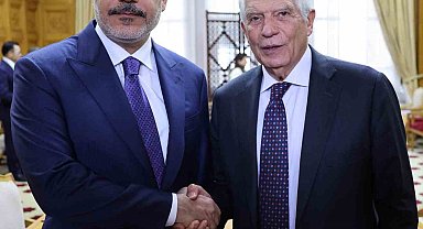 Bakan Fidan, AB Yüksek Temsilcisi Borrell ile görüştü